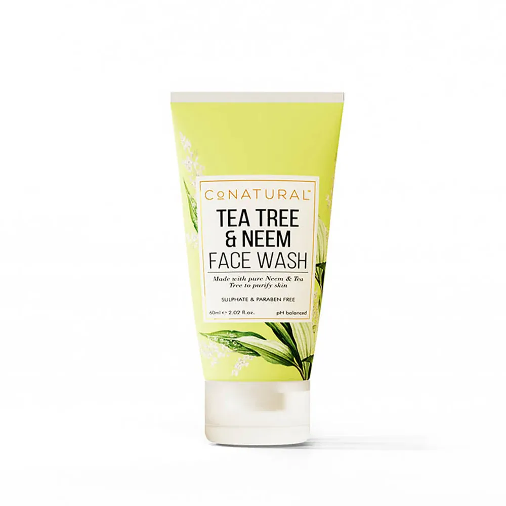 CO NATURAL TEA TREE & NEEM FACE WASH