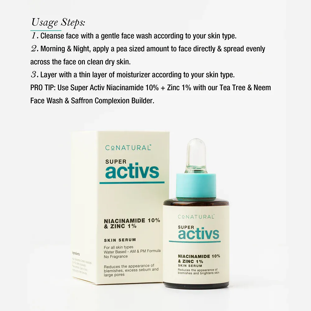 CO NATURAL ZINC AND NIACIN AMIDE SERUM