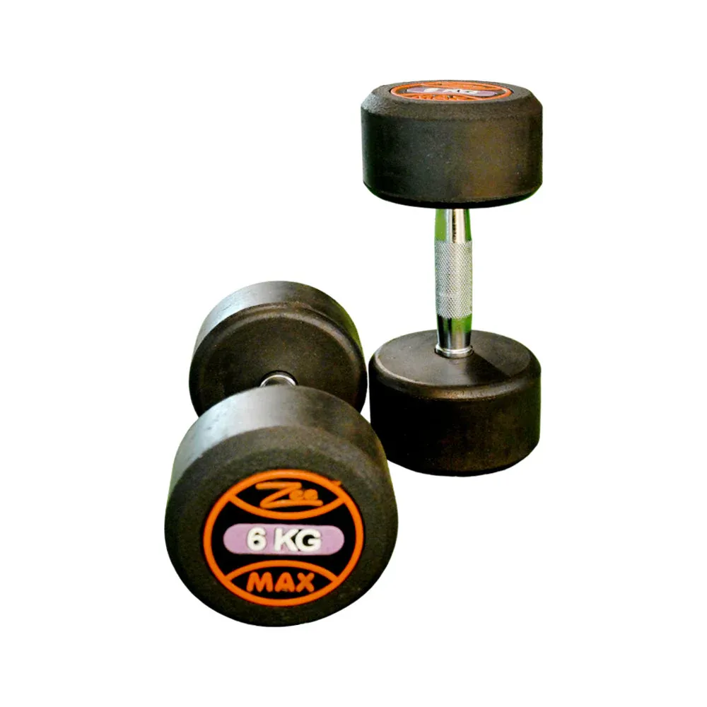 COATED DUMBELLS 6 KG PAIR