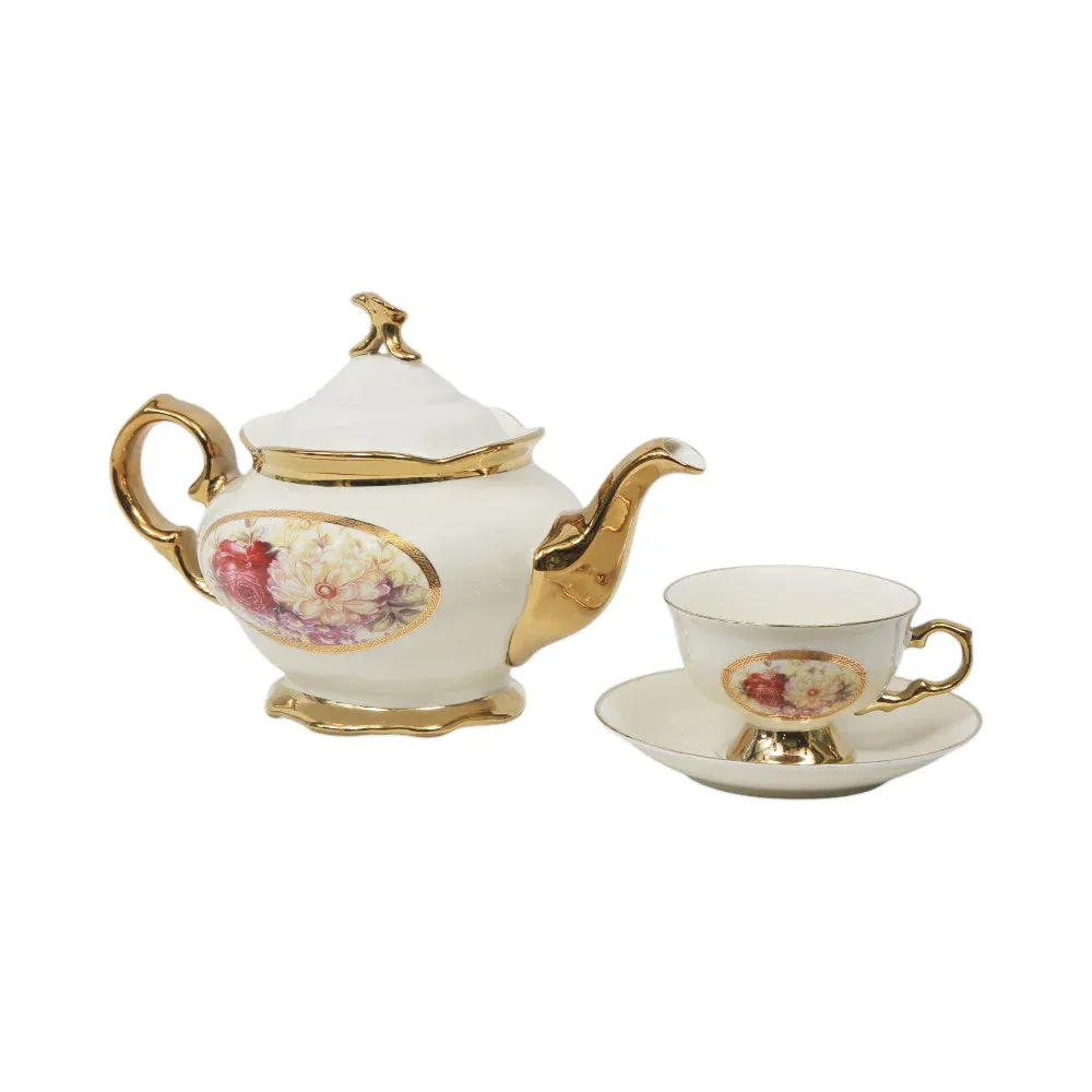 COFFEE SET ROYAL BISTRO 17 PCS J1822-B