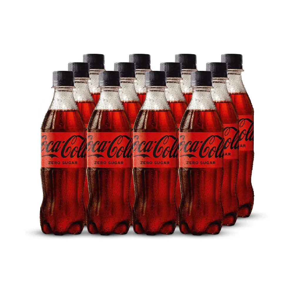 COKE ZERO BOTTLE 500 ML-CARTON
