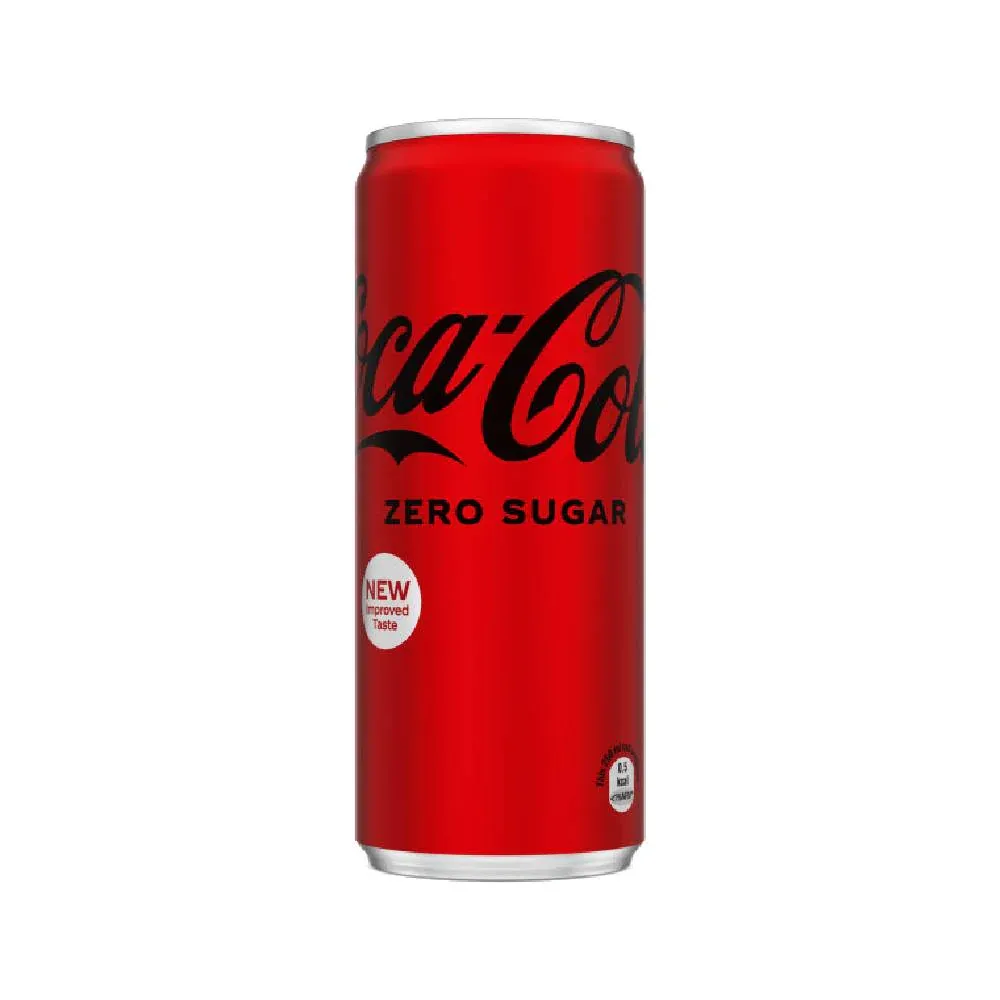 COKE ZERO SLIM TIN 250 ML