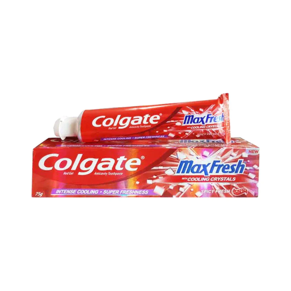 COLGATE TOOTH PASTE MAX FRESH SPICY FRESH 75 GM