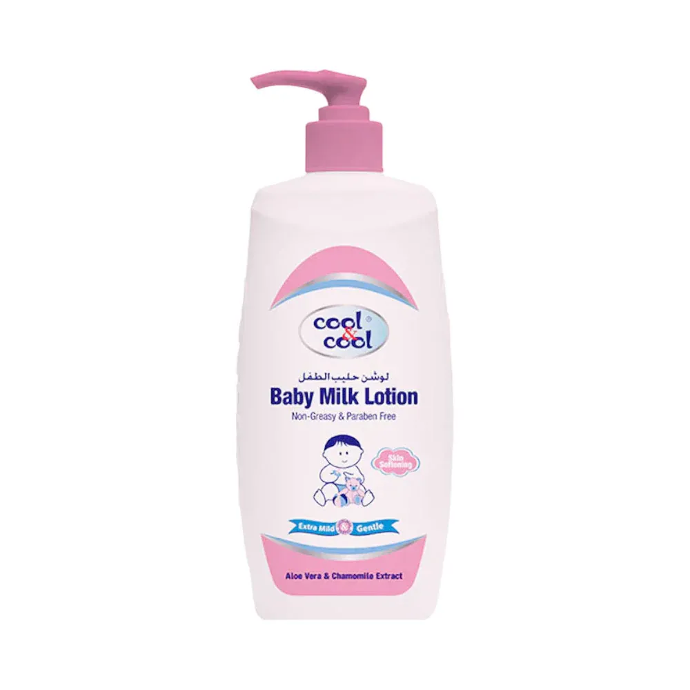 COOL & COOL BABY MILK LOTION 500ML