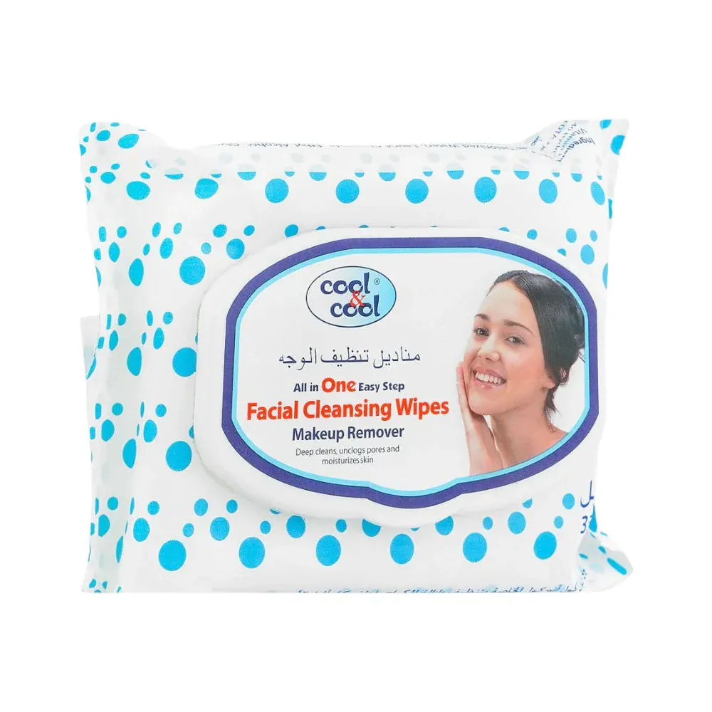COOL & COOL WIPES MAKEUP REMOVER