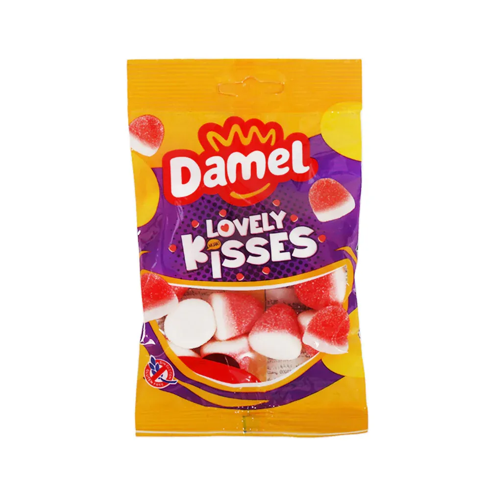 DAMEL JELLY LOVELY KISSES BAG 80 GM