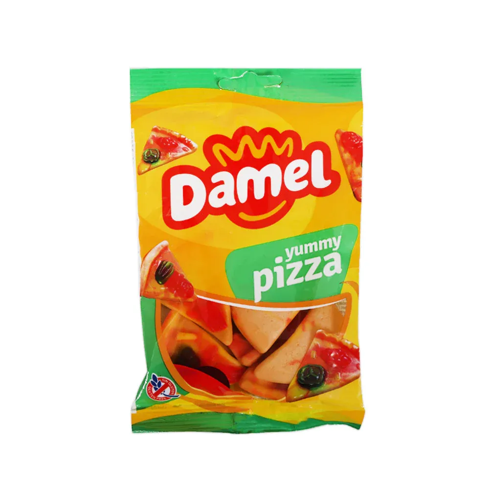 DAMEL JELLY YUMMY PIZZA BAG 80 GM