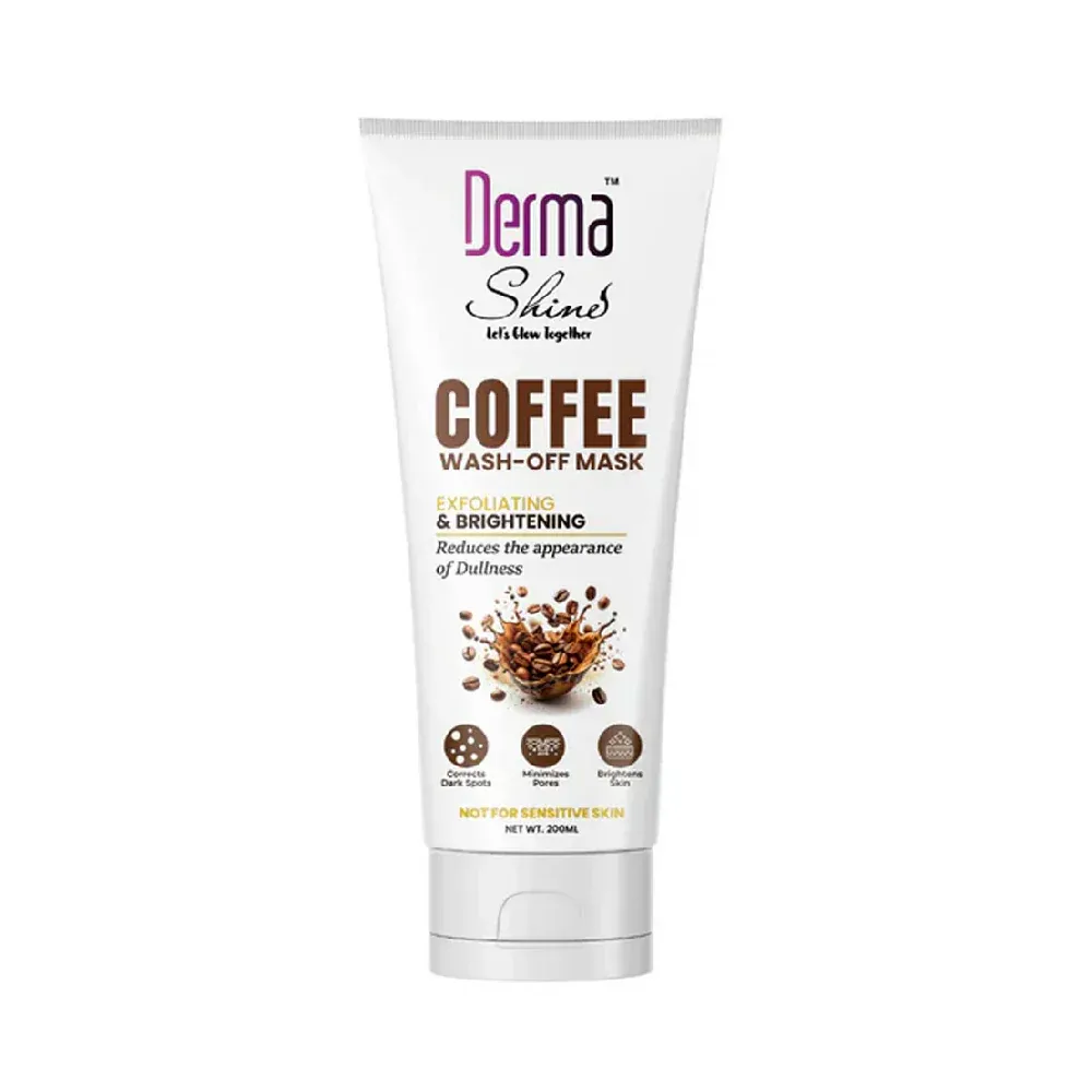 DERMA SHINE COFFEE PEEL OF MASK 200GM
