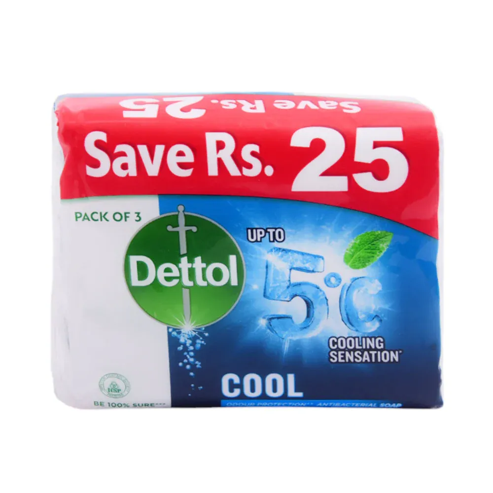 DETTOL COOL PACK OF 3 110 GM