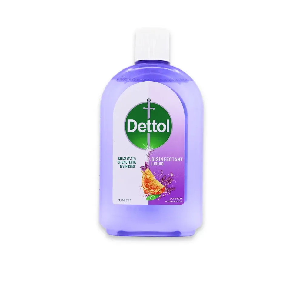 DETTOL LIQUID DISINFECTANT LAVENDER AND ORANGE OIL 500 ML