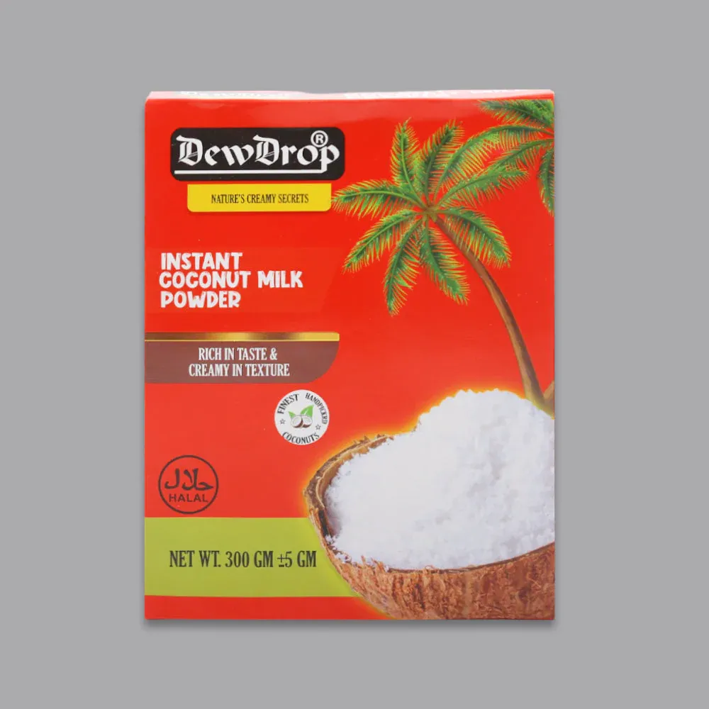 DEW DROP BAKING MILK COCONUT POWDER CREAMY 300 GM