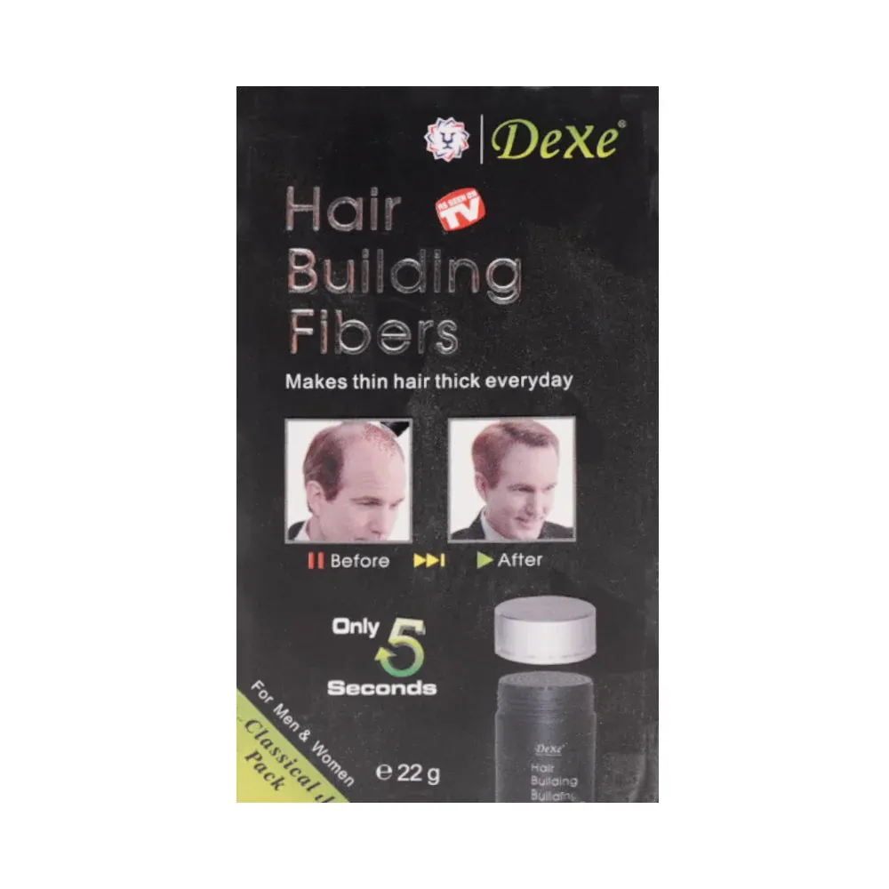 DEXE HAIR BUILDING FIBERS MEDIUM BROWN NO4 22 GM