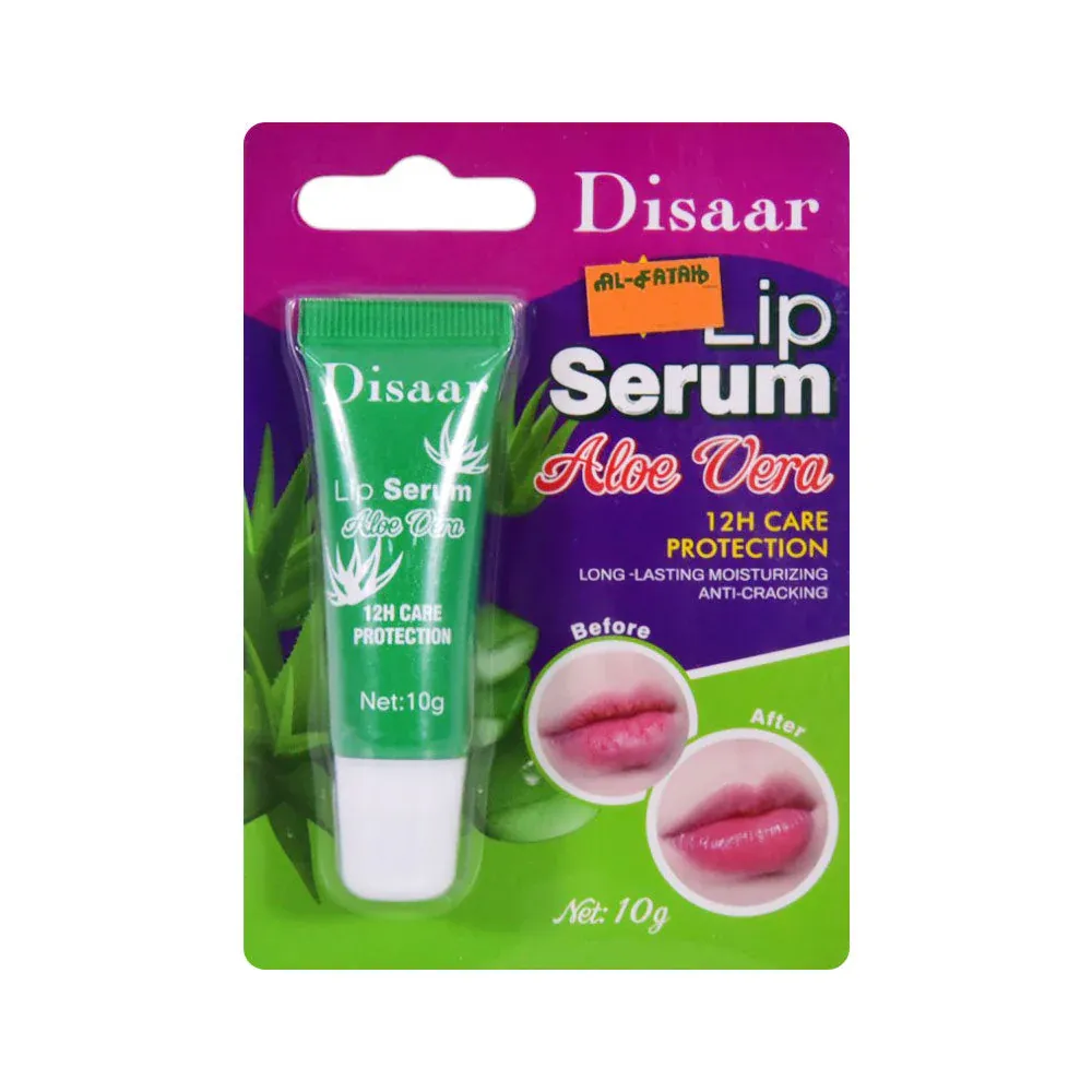 DISAAR LIP SERUM ALOE VERA 10G