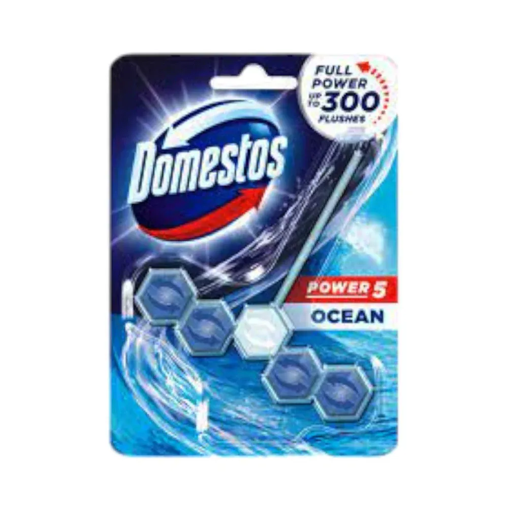 DOMESTOS TOILET FRESHNER OCEAN 5 POWER 55 GM