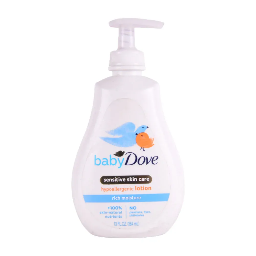 DOVE BABY LOTION RICH MOISTURE SENSITIVE CARE 384 ML