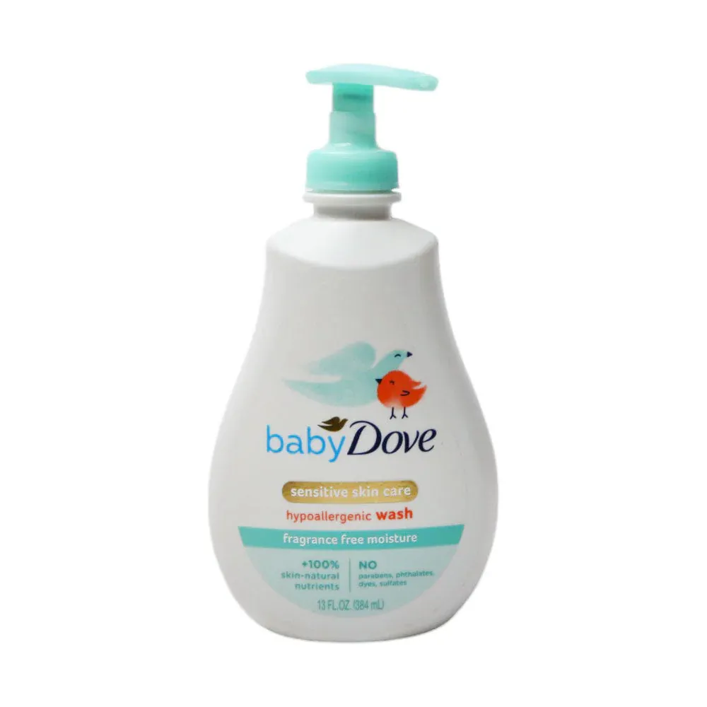 DOVE BABY WASH TIP TO TOE SENSITIVE 384 ML BASIC