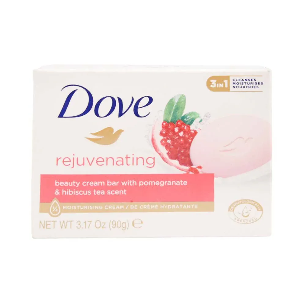 DOVE SOAP REJUVENATING POMEGRANATE & HIBISCUS 90 GM