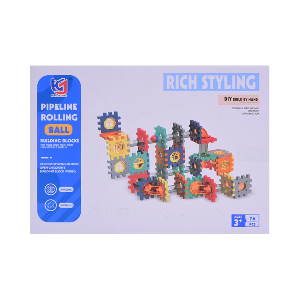 E020 DIY BUILDING BLOCKS 76PC