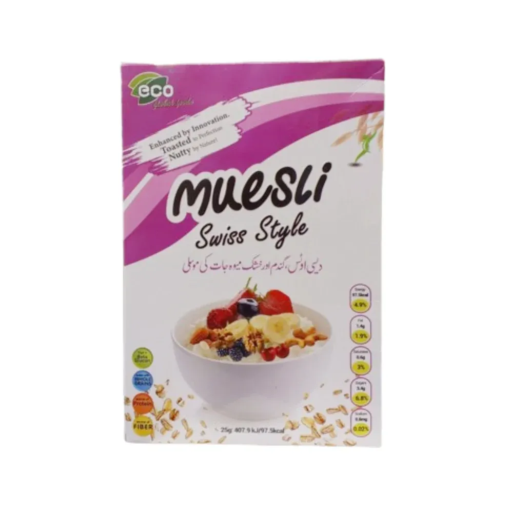 ECO MUESLI SWISS STYLE 250 GM