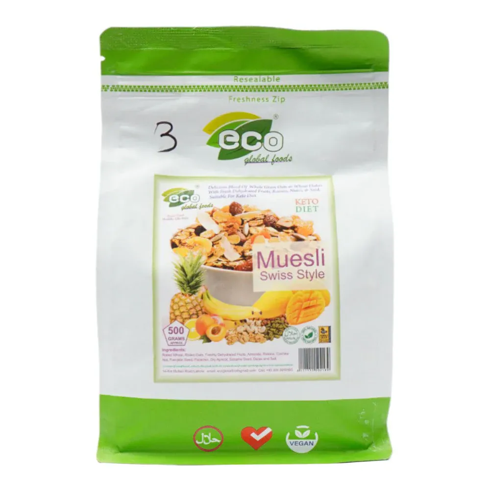 ECO MUESLI (SWISS STYLE) 500GM