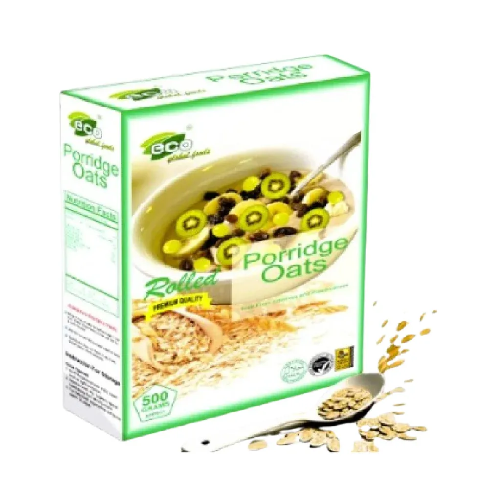 ECO ROLLED OATS BOX 500GM