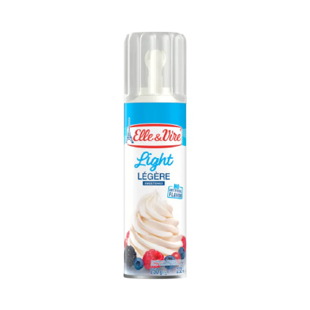 ELLE N VIRE WHIPPING CREAM EXTRA LIGHT 250 GM