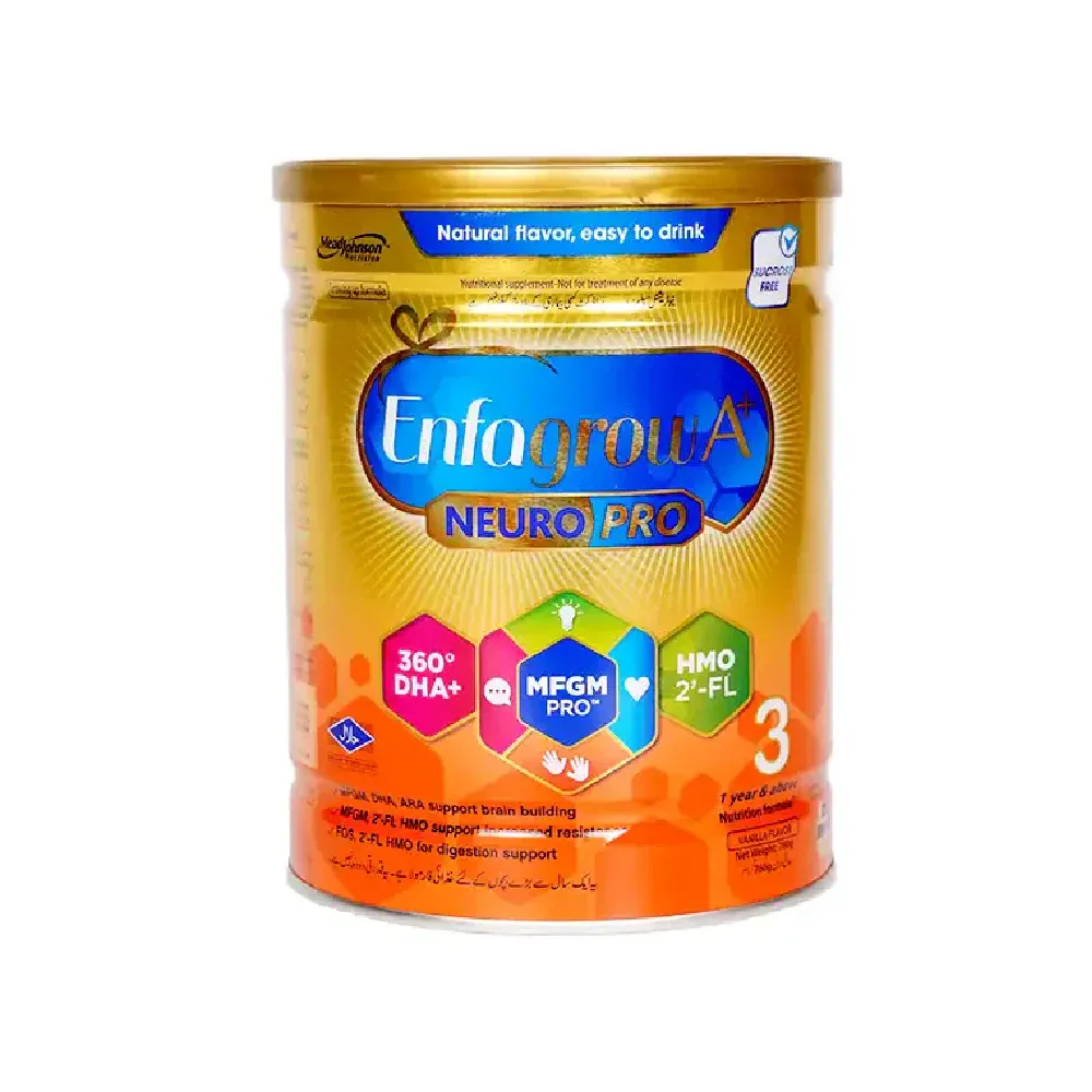 ENFAGROW MILK POWDER VANILLA A+ STAGE 3 TIN 380 GM
