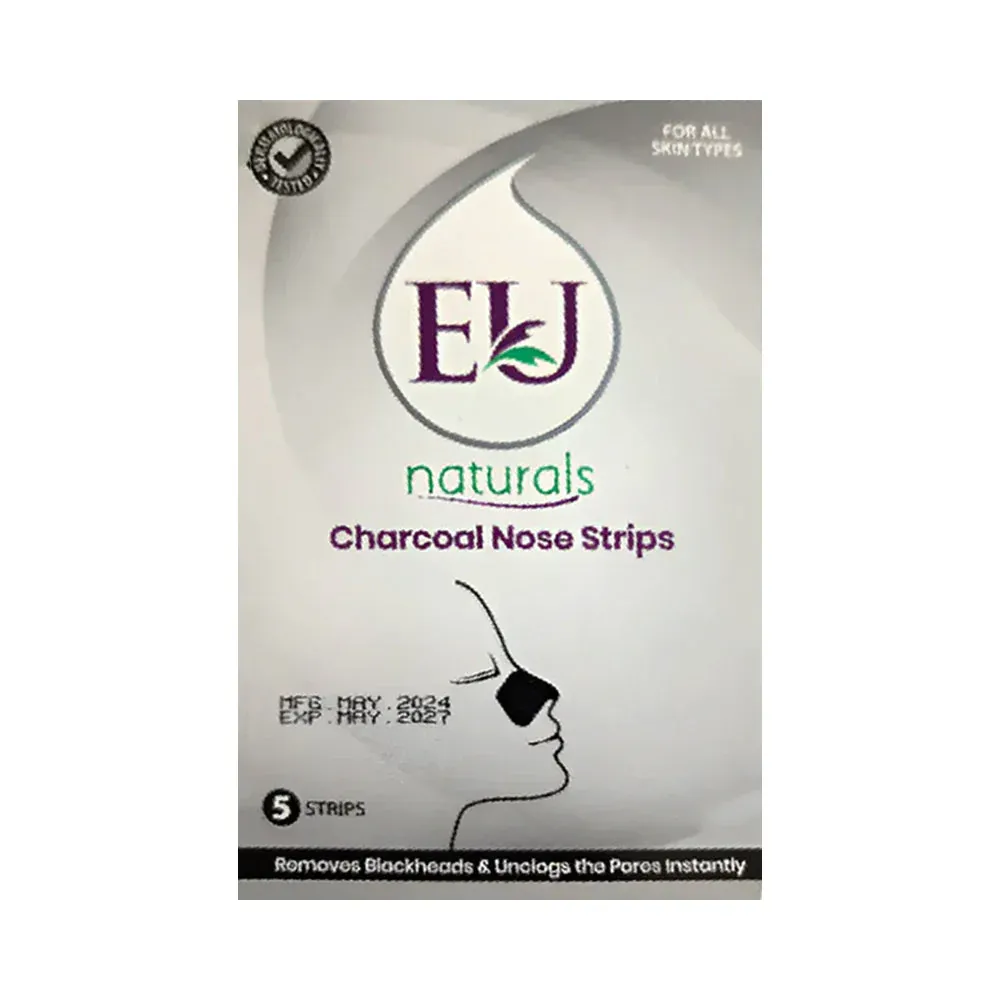 EU CREAM WAX NOSE STRIPS CHARCOAL 5S