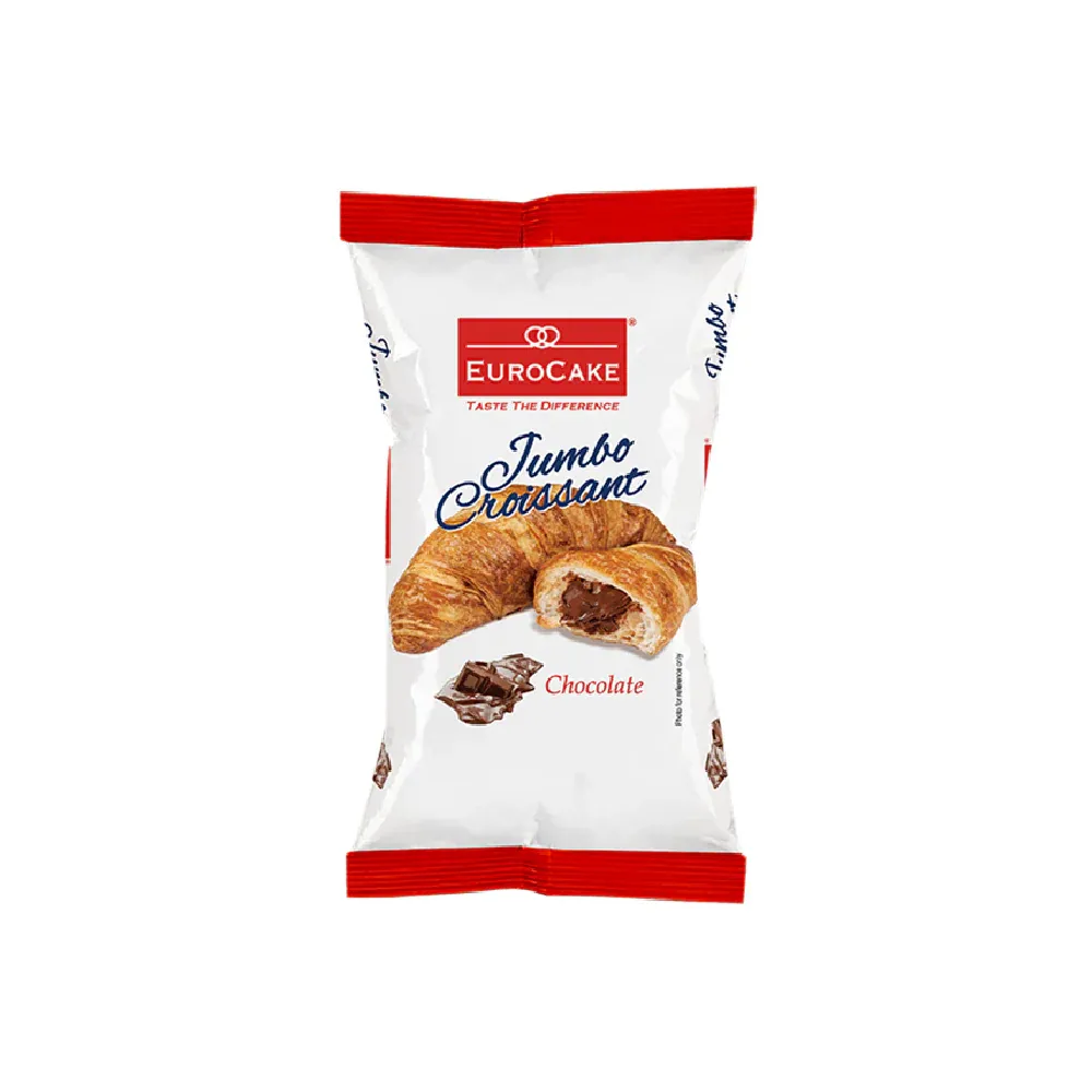 EURO JUMBO CROISSANT CHOCOLATE PC 50 GM