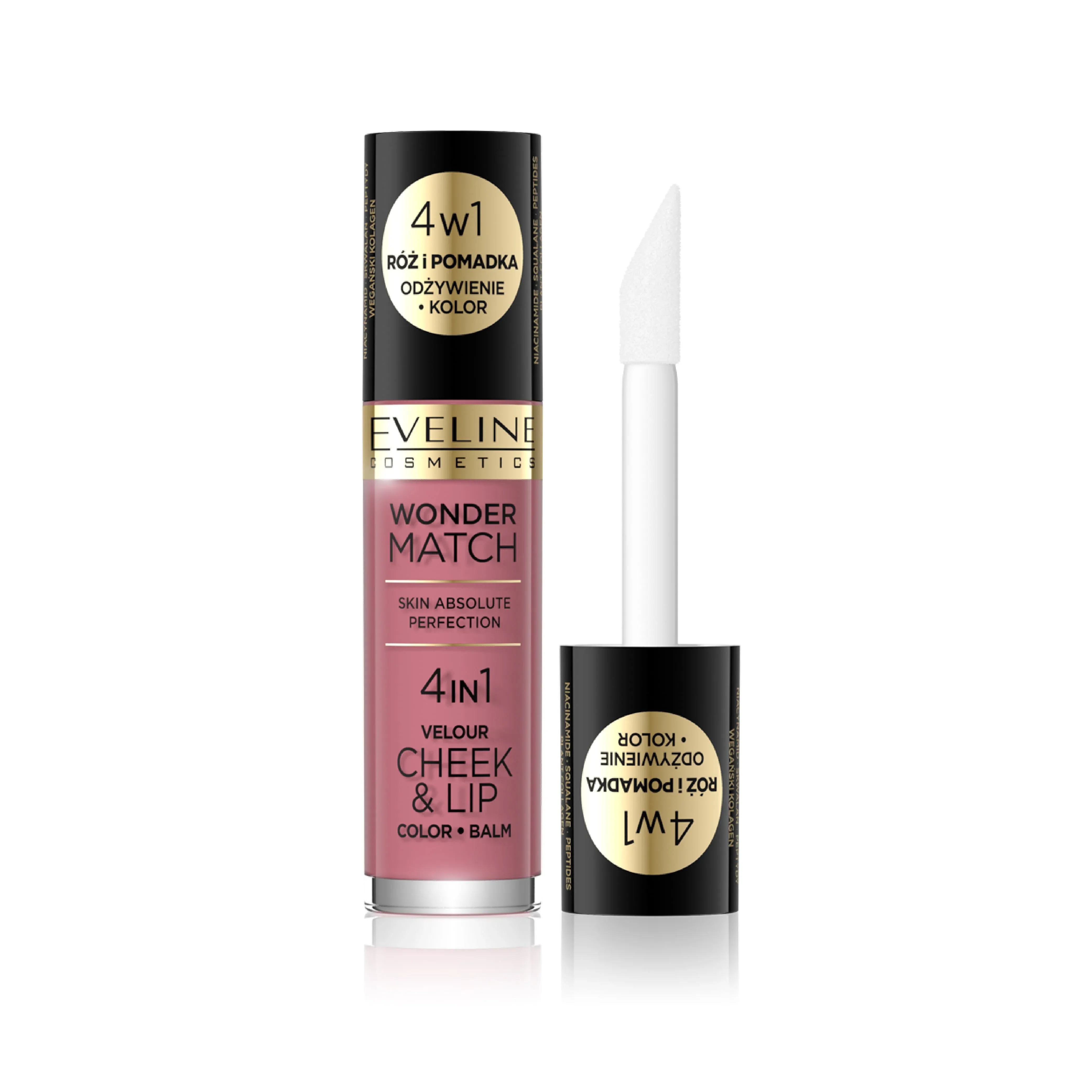 EVELINE WONDER MATCH 4 IN 1 CHEEK&LIP # 04