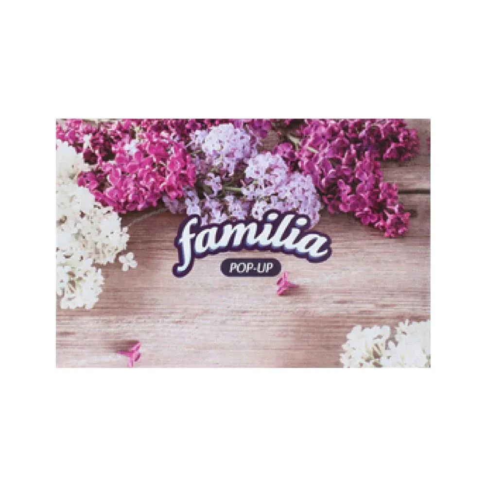 FAMILIA POP UP 150x2 PLY TISSUES