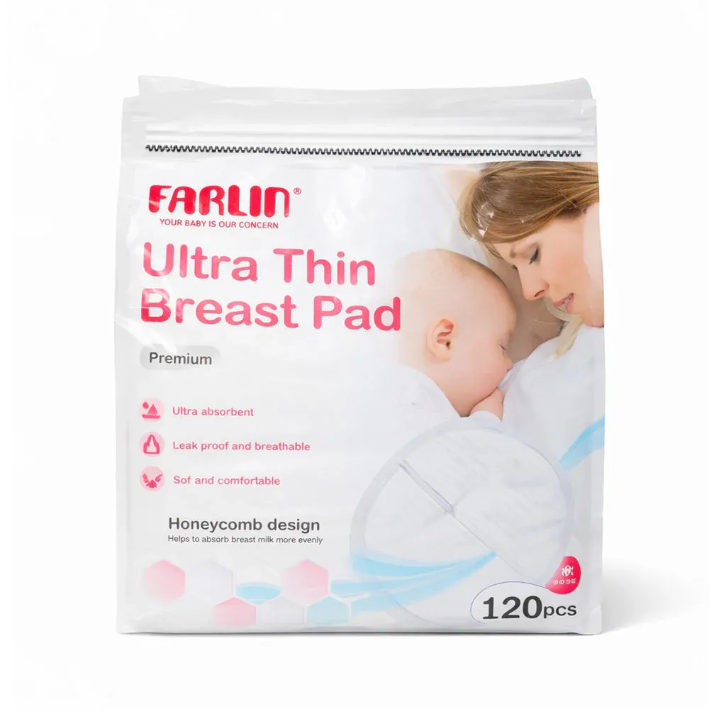 FARLIN ULTRA THIN BREAST PAD PREMIUM 120PCS 31015