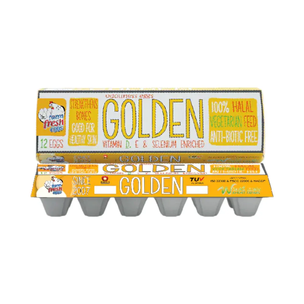 FARM FRESH GOLDEN EGGS 12 PCS PACK