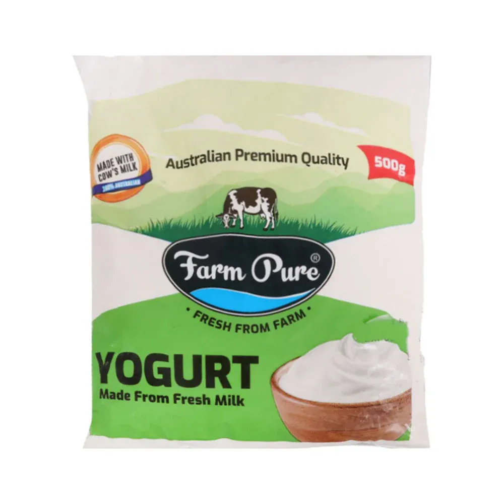 FARM PURE FRESH YOGURT POUCH 500GM
