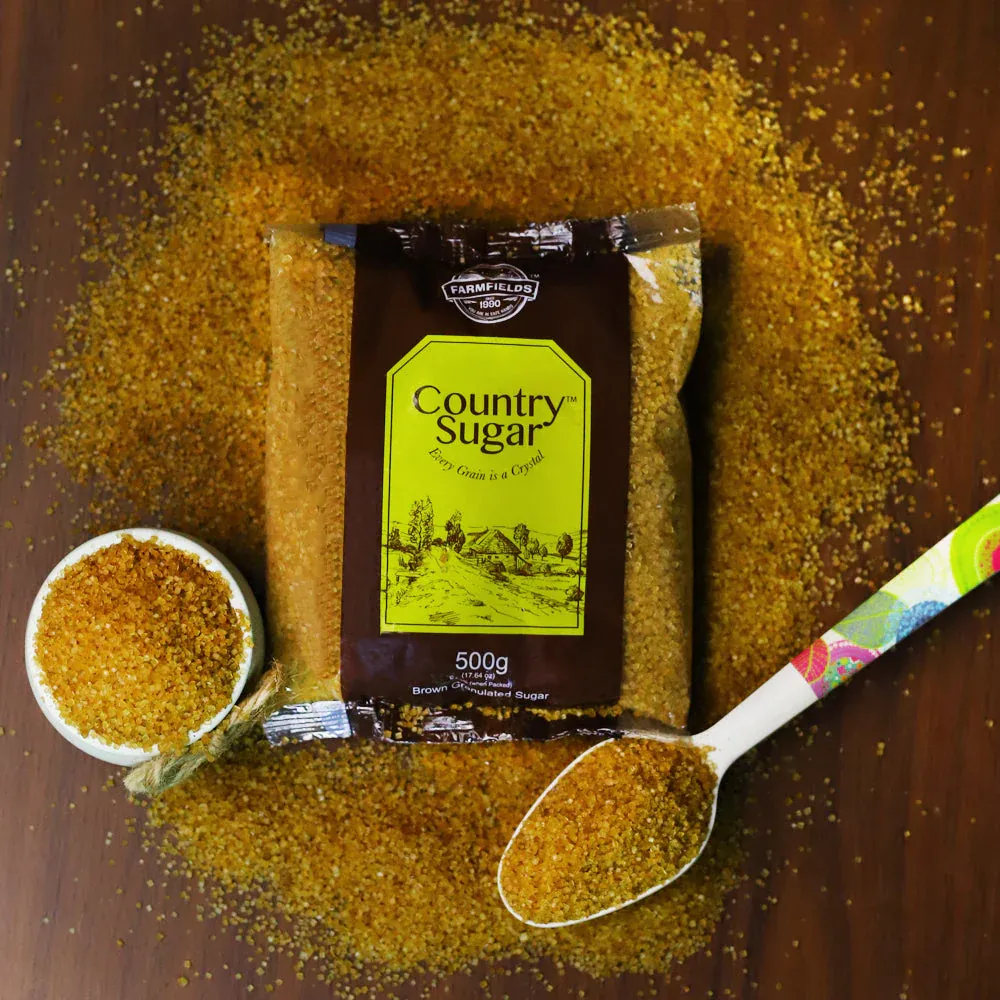 FF COUNTRY BROWN SUGAR 500 GM