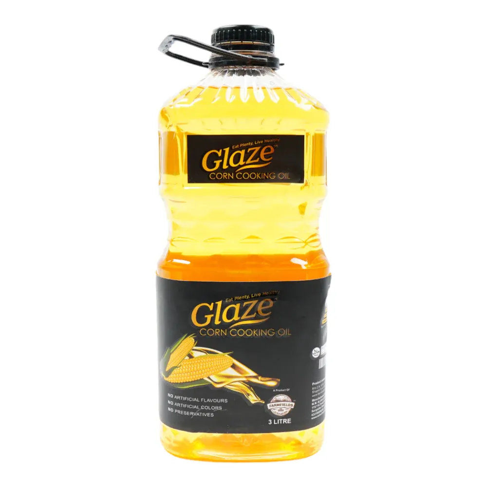 FF GLAZE CORN OIL BOTTLE 3 LTR