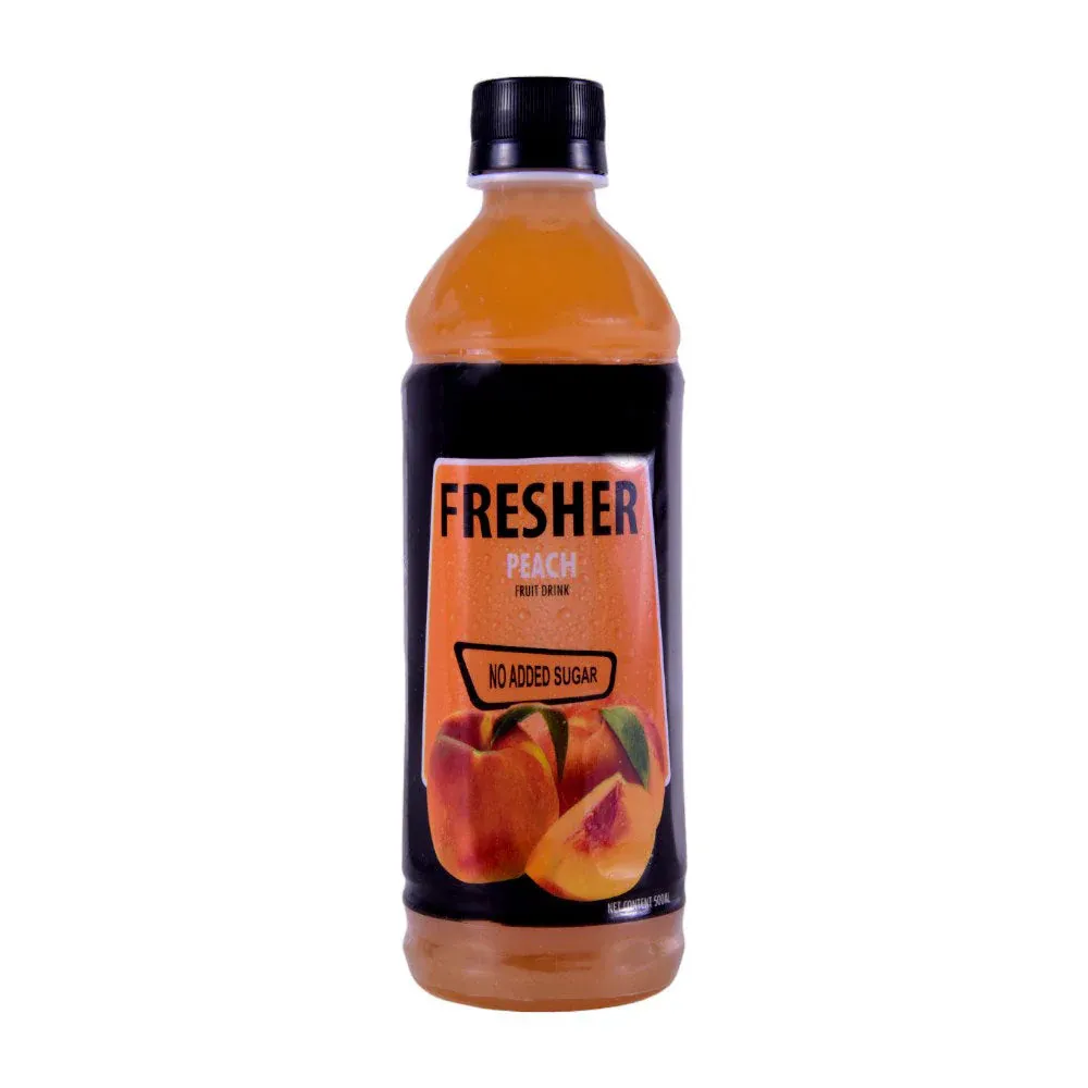 FRESHER JUICE PEACH SUGAR FREE 500ML