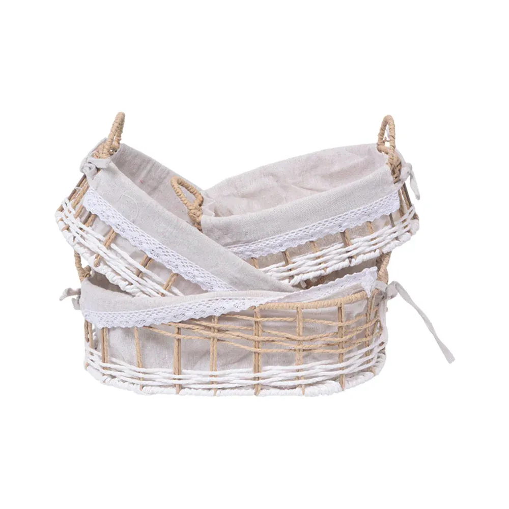 FRUIT BASKET SET 3PC IR K4