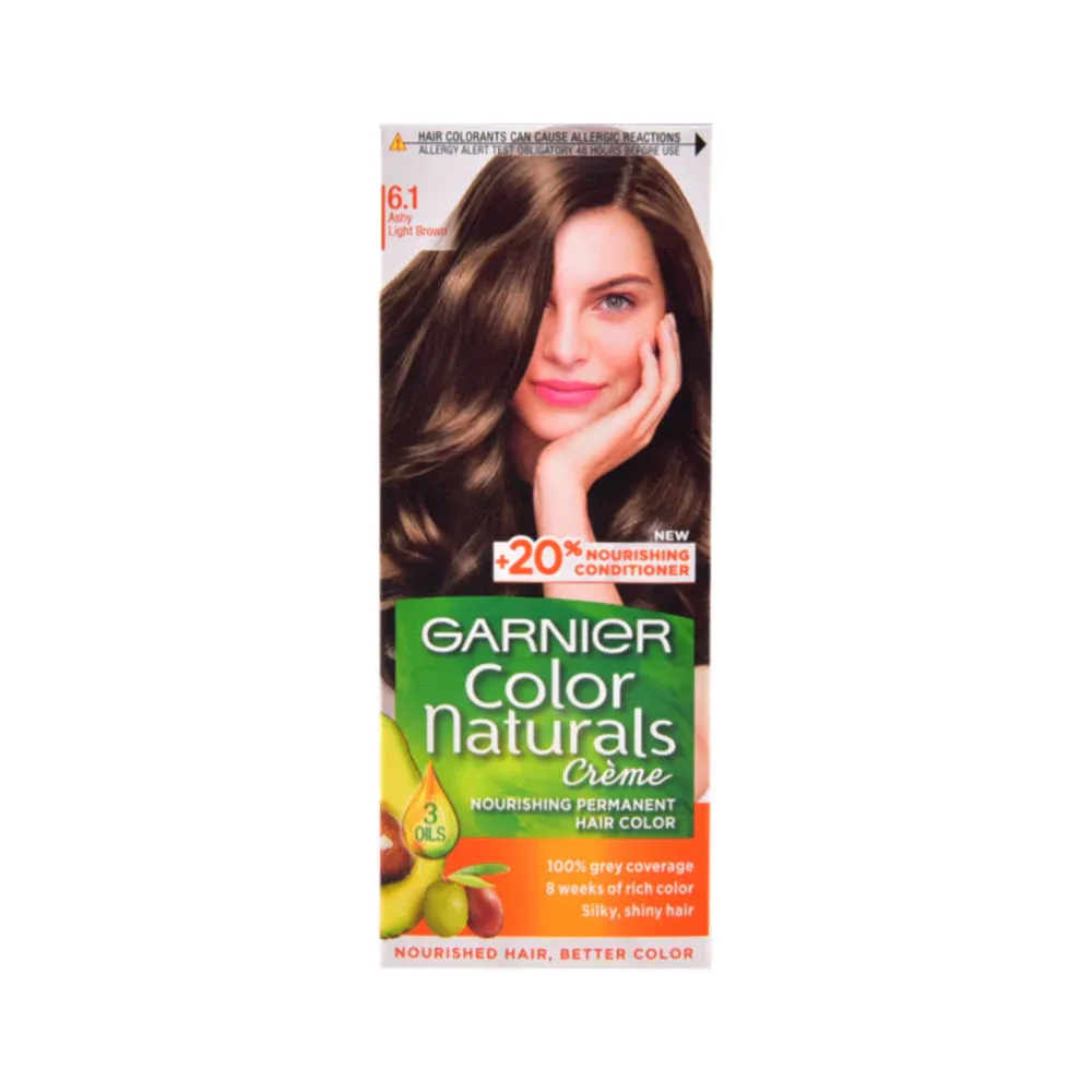 GARNIER COLOR NATURALS CREME DARK ASH BLONDE 6.1 PC