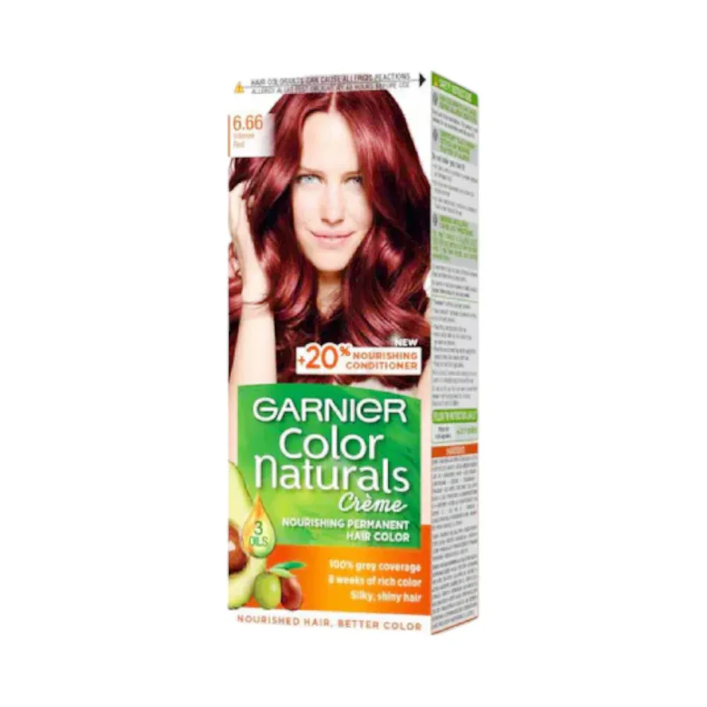 GARNIER COLOR NATURALS HAIR COLOR CREME INTENSE RED 6.66 PC