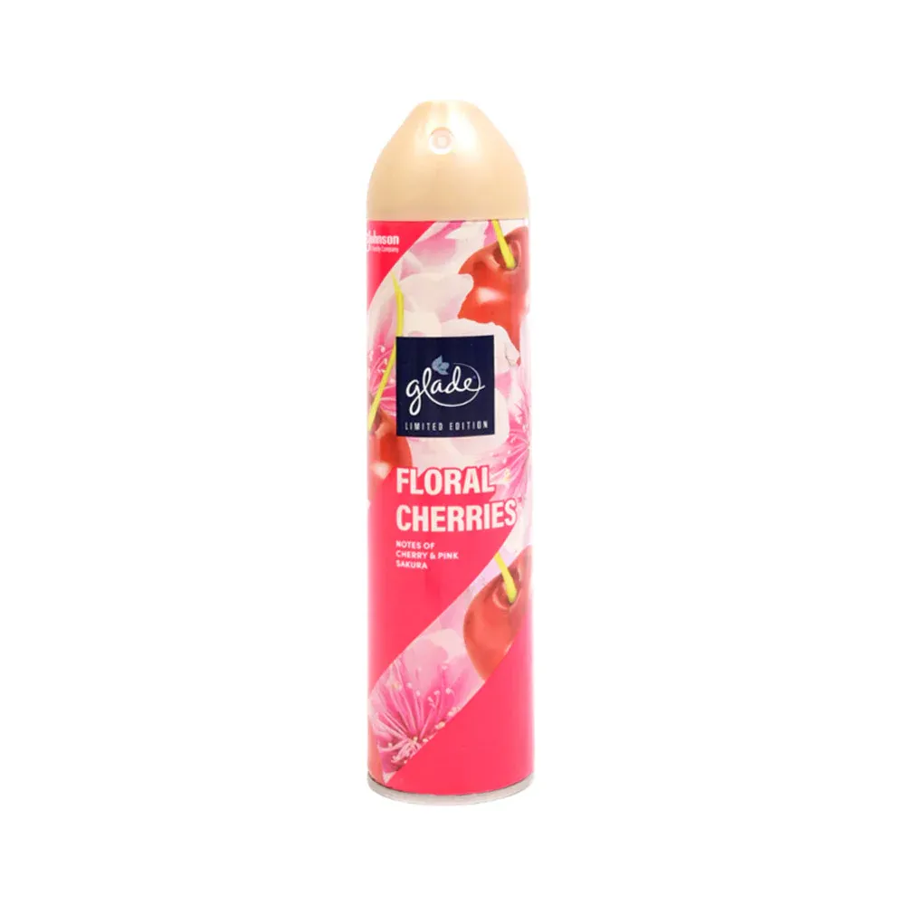 GLADE AIR FRESHENER FLORAL CHERRIES LIMITED EDITION 300 ML
