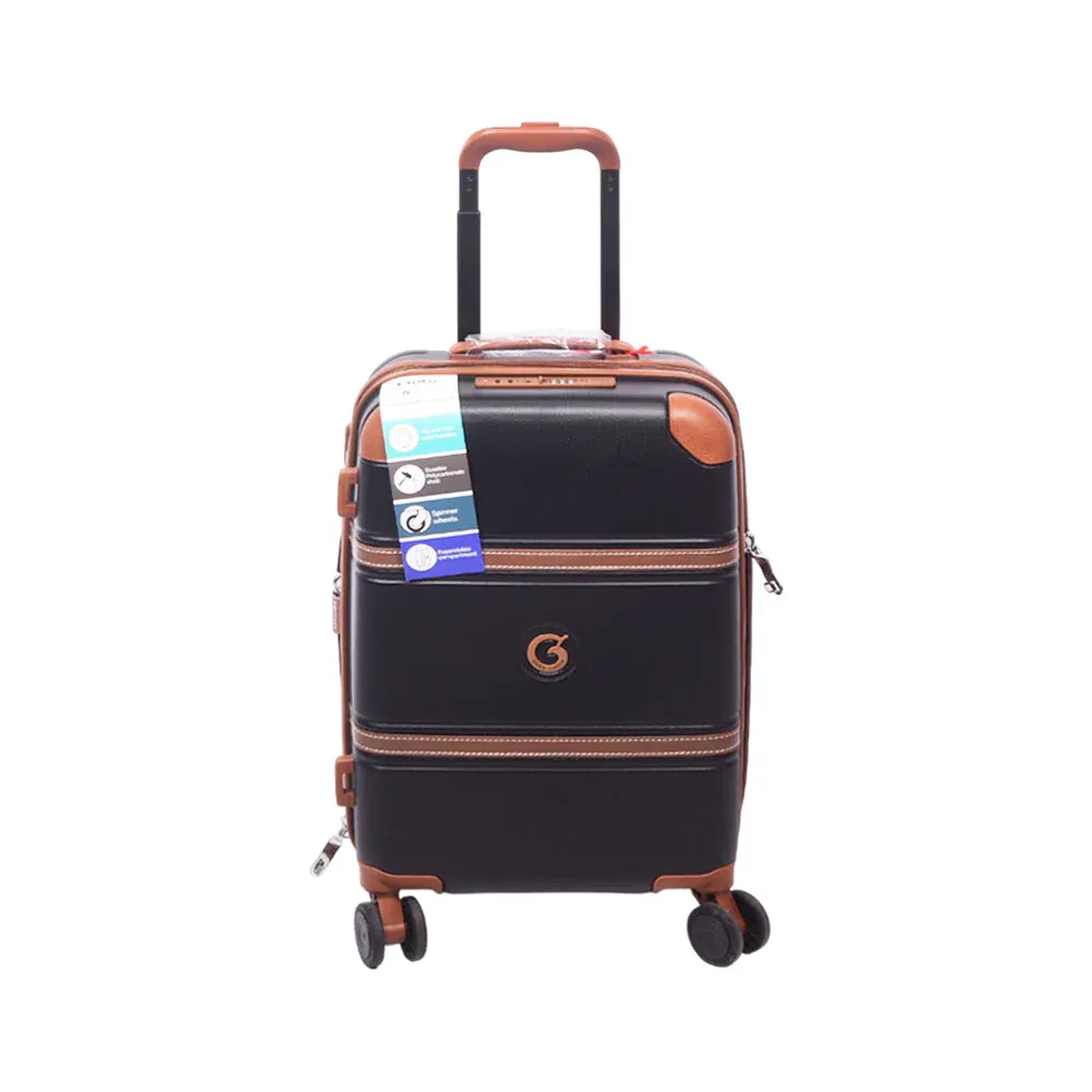 GOBY TROLLEY CASE AGATE BROWN 20INCH