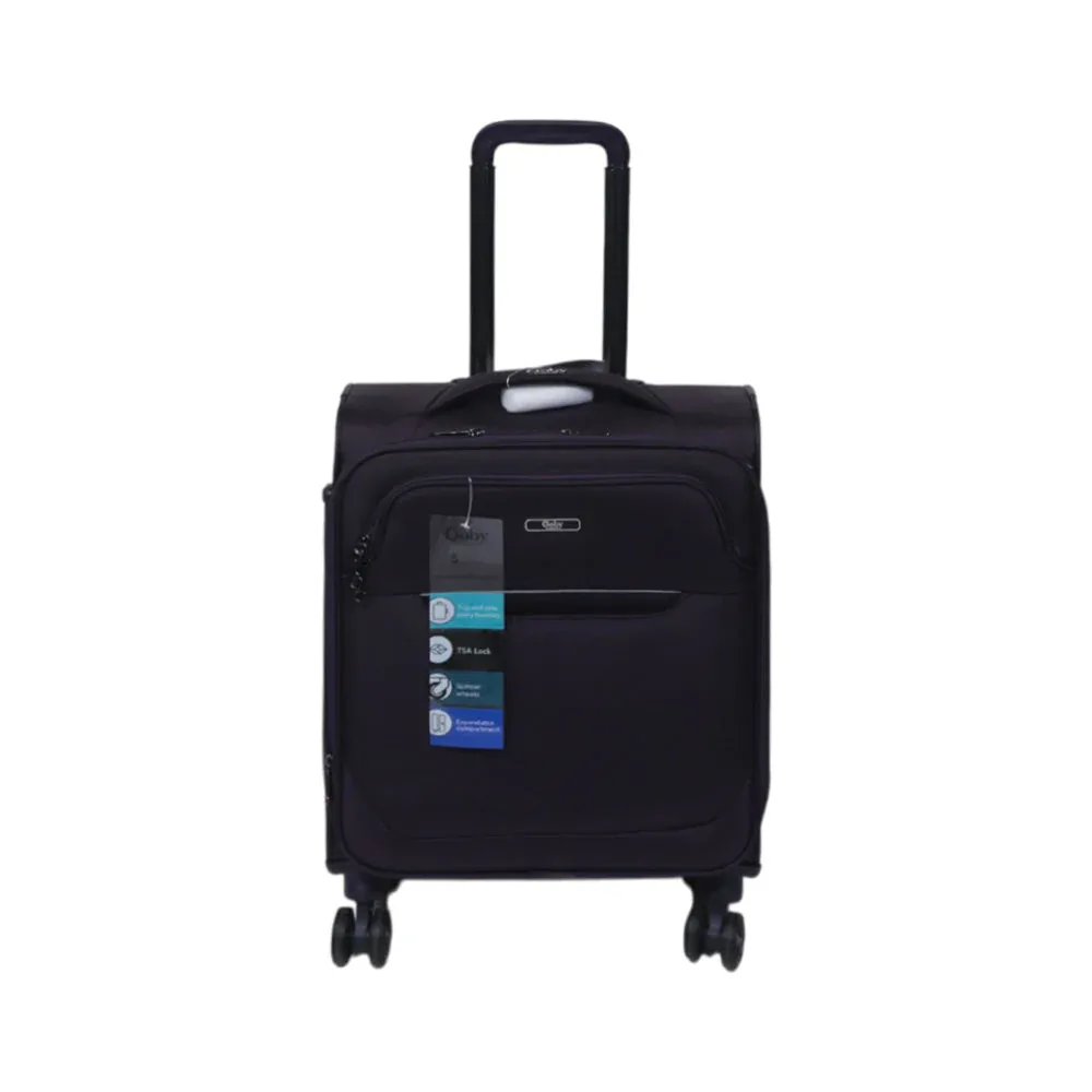 GOBY TROLLEY CASE GALAXY PURPLE 20INCH