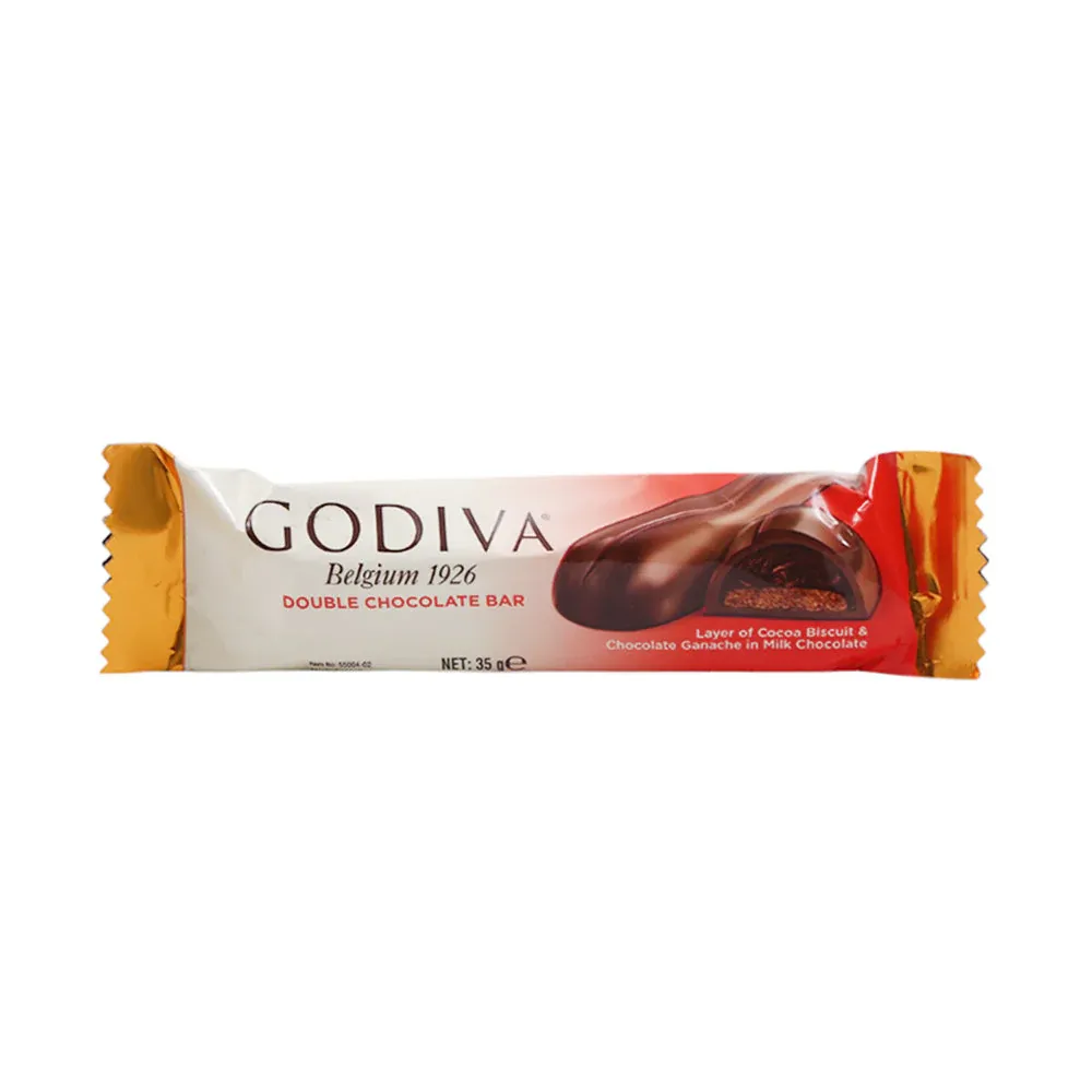 GODIVA CHOCOLATE DOUBLE CHOCOLATE BAR 35 GM