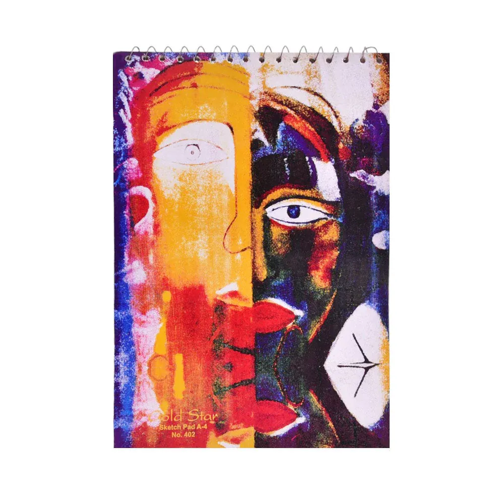 GOLD STAR SKETCH BOOK A-4 402 A.M