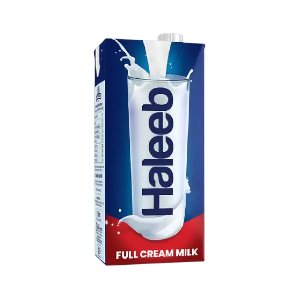 HALEEB UHT FULL CREAM MILK 1LTR