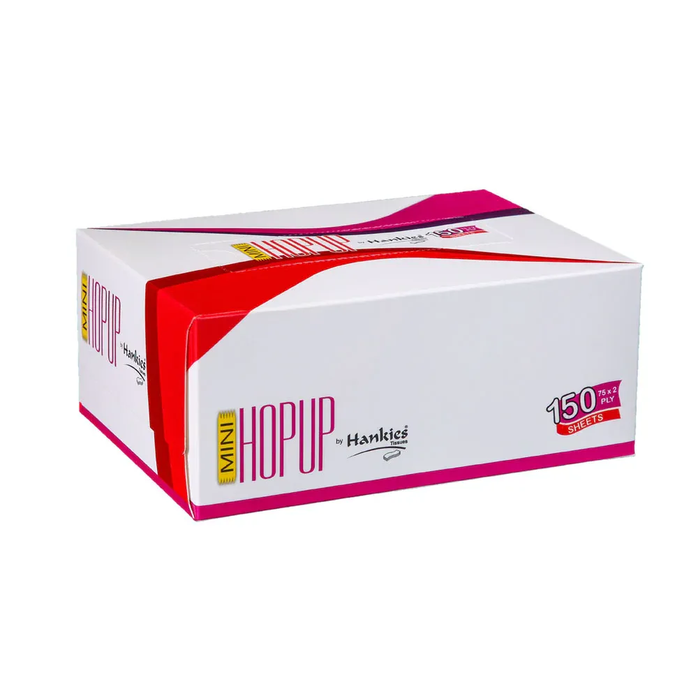 HANKIES HOP UP MINI 150 75*2 PLY