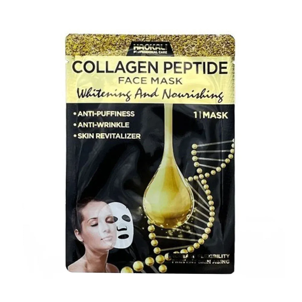 HAOKALI COLLAGEN PEPTIDE SHEET MASK 1PC 30ML IR HA-3028