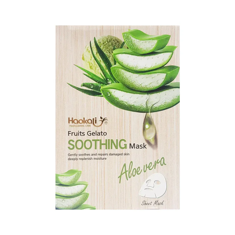 HAOKALI SOOTHING ALOE VERA SHEET MASK HA-3012 IR 30ML