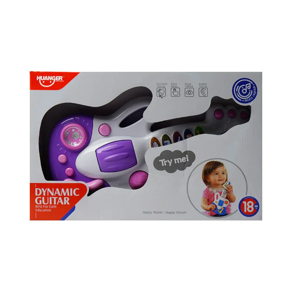 HE0504 HE MUSICAL GUITAR PURPLE